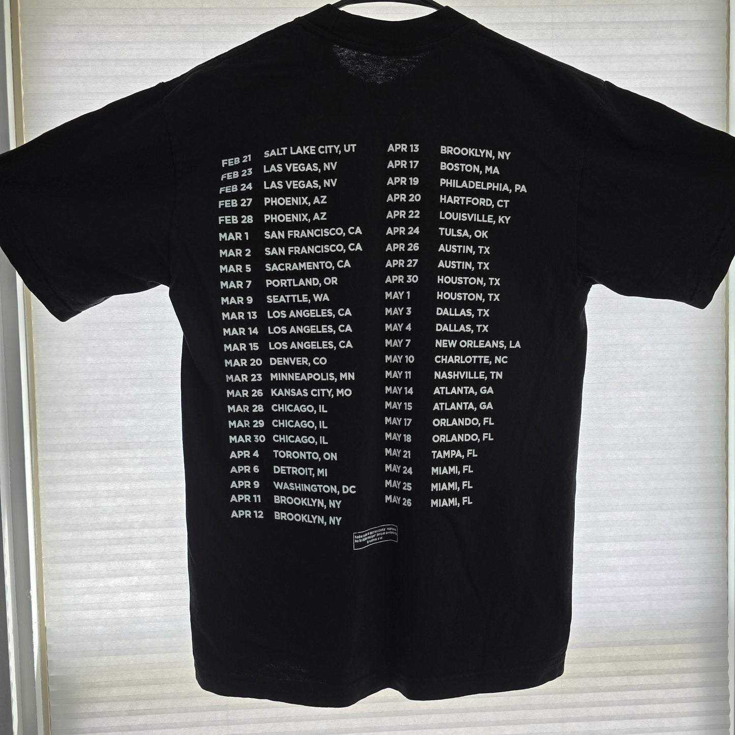 Bad Bunny Shirt (Most Wanted Tour 2024)